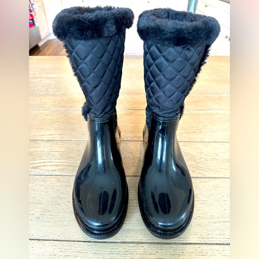 Tommy Hilfiger Fur Rainboots